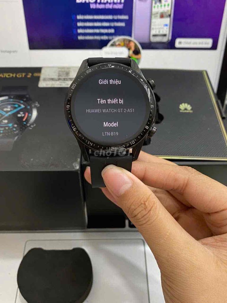Đồng Hồ Huawei Watch GT2 46MM Đen Vn. Mua bán Thiết bị đeo thông minh tại Quận 3 Tp Hồ Chí Minh được đăng bởi Tuấn Nguyễn hình 1