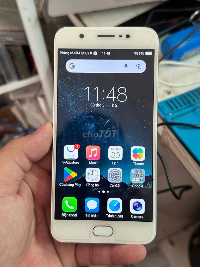 Vivo V1714 (Y69) chữa cháy, máy phụ tốt. Mua bán Điện thoại tại Quận Bình Tân Tp Hồ Chí Minh được đăng bởi Long hình 1