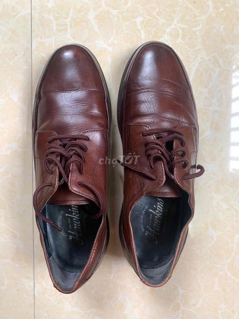 Giày tây Hawkins nam da nâu size 43. Mua bán Giày dép tại Quận Cầu Giấy Hà Nội được đăng bởi Tùng Lâm hình 1