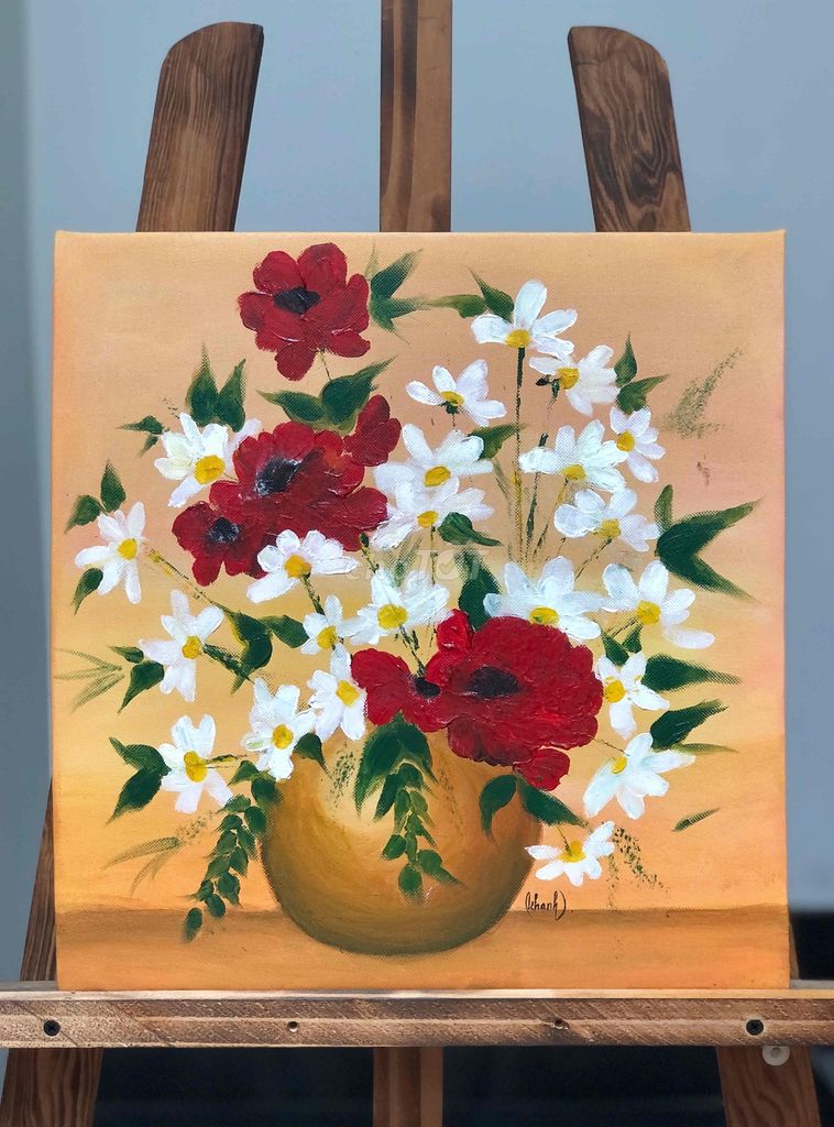 Tranh tĩnh vật ( màu Acrylic trên nền Canvas )