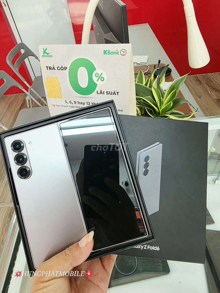 Samsung Z Fold6 5G SSVN 2 SIM FULBOX ZIN ĐẸP 99% .. Mua bán Điện thoại tại Quận Đống Đa Hà Nội được đăng bởi HƯNG PHÁT Mobile hình 1