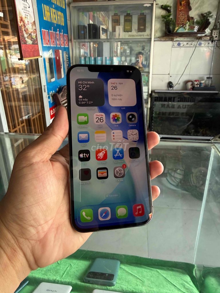 12promax quốc tế 256 đen bóng màn zin thay có GL. Mua bán Điện thoại tại Huyện Củ Chi Tp Hồ Chí Minh được đăng bởi nguyễn quốc Thắng hình 1