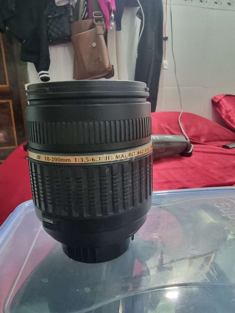 Lens tamron for nikon 18-200 macro