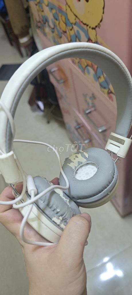 Tai nghe ProOne PWH3510 Trắng xám 1.2m. Mua bán Tivi, Âm thanh tại Quận Ngũ Hành Sơn Đà Nẵng được đăng bởi Quin hình 1