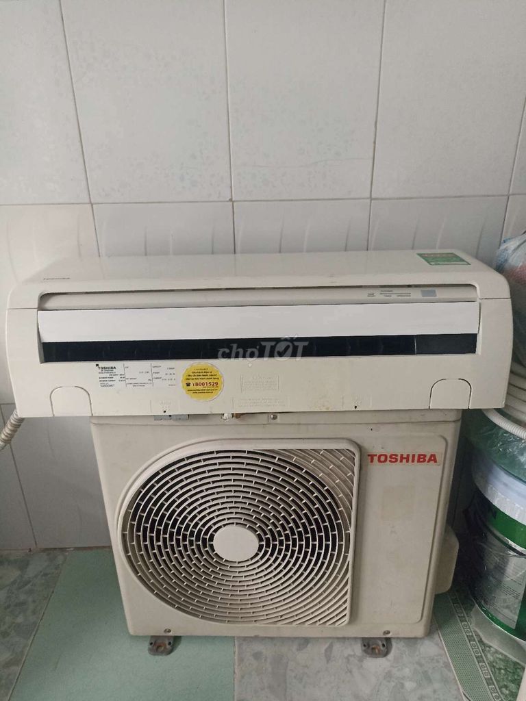 Máy lạnh Toshiba Mono 1 HP Trắng. Mua bán Máy lạnh, điều hoà tại Thành phố Long Xuyên An Giang được đăng bởi Sửa Nhà  Điện Lạnh AZ Home hình 1