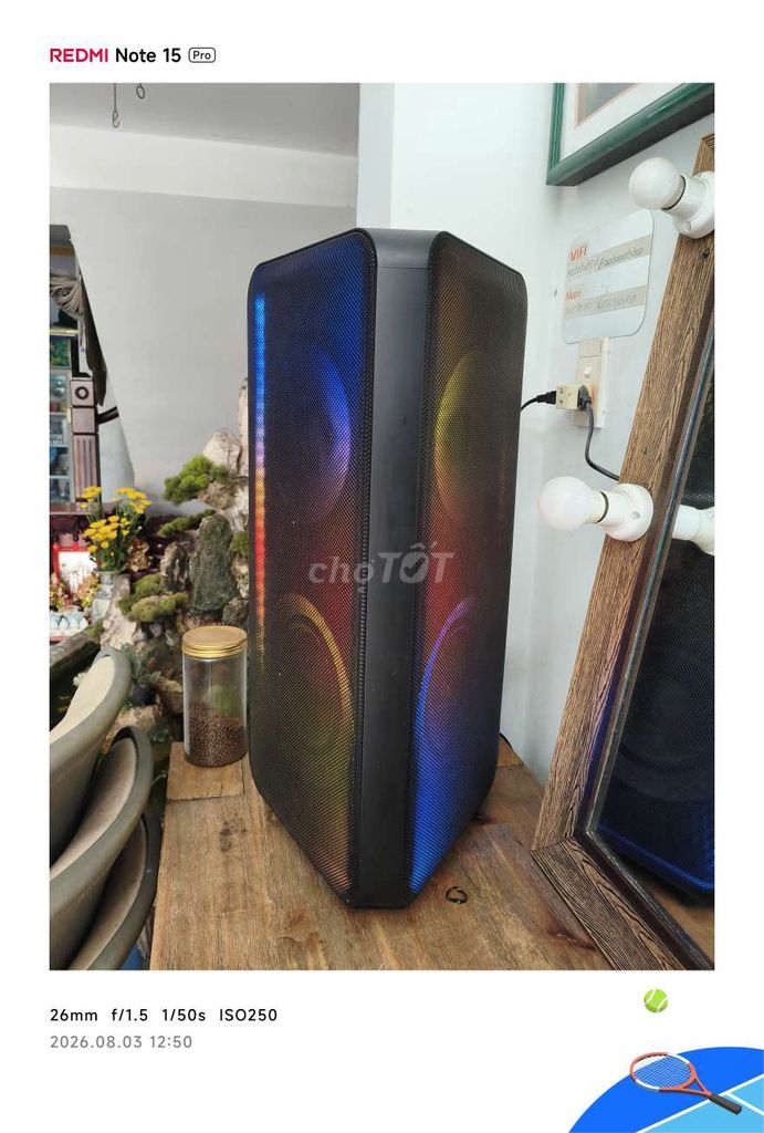 Loa tháp di động Samsung MX-ST50B Đen. Mua bán Tivi, Âm thanh tại Quận Bình Thạnh Tp Hồ Chí Minh được đăng bởi Thiên Vương hình 1