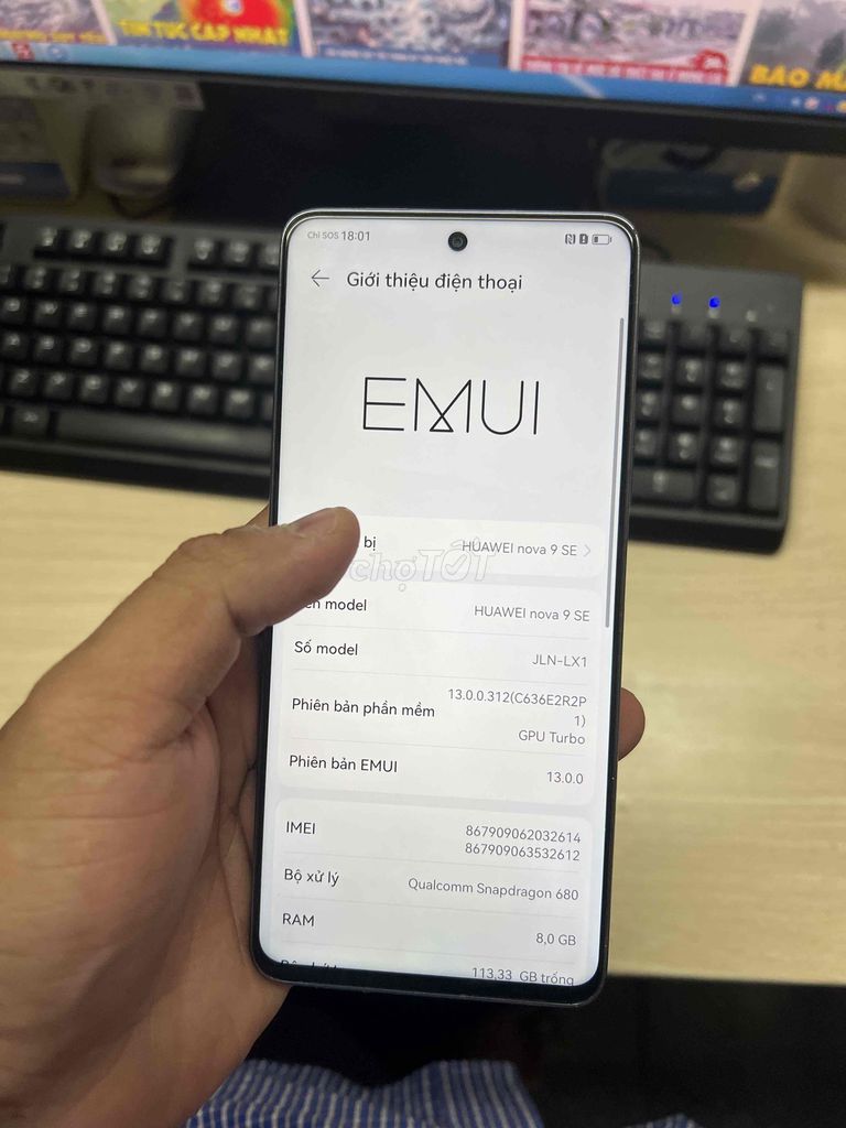 Cần tiền bán gấp dư không xài thương lượng giá. Mua bán Điện thoại tại Quận Bình Thạnh Tp Hồ Chí Minh được đăng bởi Minh Trí Lê Đỗ hình 1