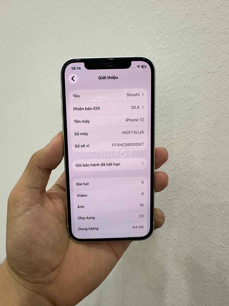 Apple iPhone 12 64GB Xanh ngọc quốc tế. Mua bán Điện thoại tại Quận Đống Đa Hà Nội được đăng bởi Ng Hoang Anh hình 1