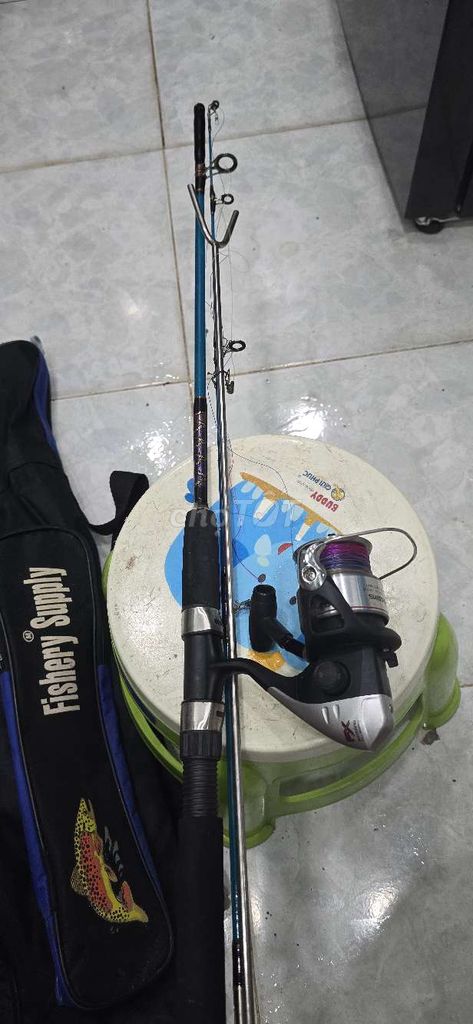 Bộ cần câu lure máy đứng Shimano