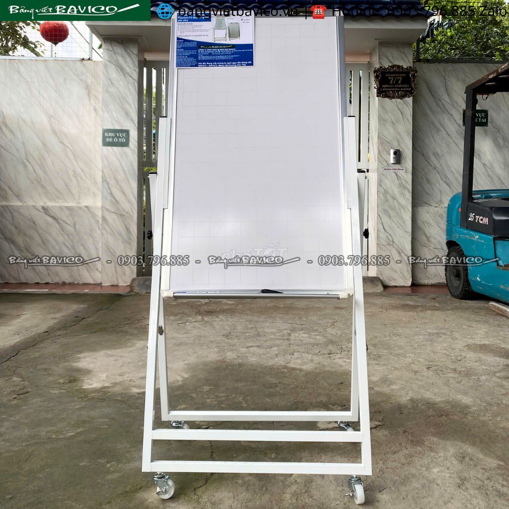 Bảng Flipchart F3 Polytaiwan 100x60cm. Mua bán Đồ dùng văn phòng tại Quận 12 Tp Hồ Chí Minh được đăng bởi BẢNG VIẾT BAVICO  hình 1