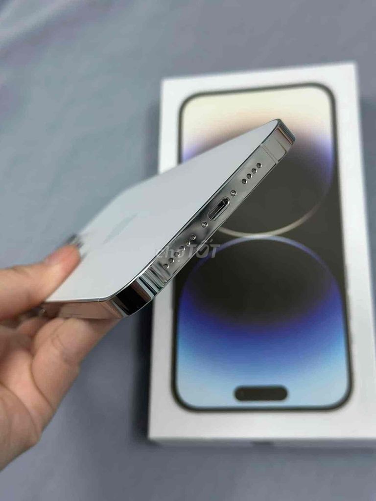 iphone 14 Pro Max 128gb trắng zin đẹp còn bh TGDĐ