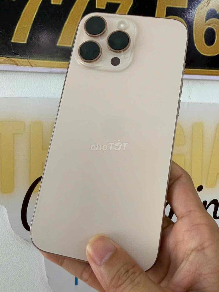 Iphone 16 pro max sa mạc lock 256gb EID 2 sim. Mua bán Điện thoại tại Quận Cái Răng Cần Thơ được đăng bởi Ty Nguyen hình 1