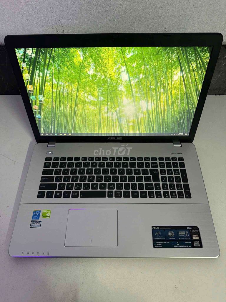 Asus X750JB I7-4700HQ 17.3 inch 8GB/128GB Like New. Mua bán Laptop tại Huyện Ứng Hòa Hà Nội được đăng bởi Chí Tú hình 1