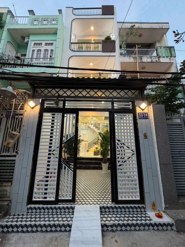 Bán nhà mới đẹp hẻm  Dương TưQuasn