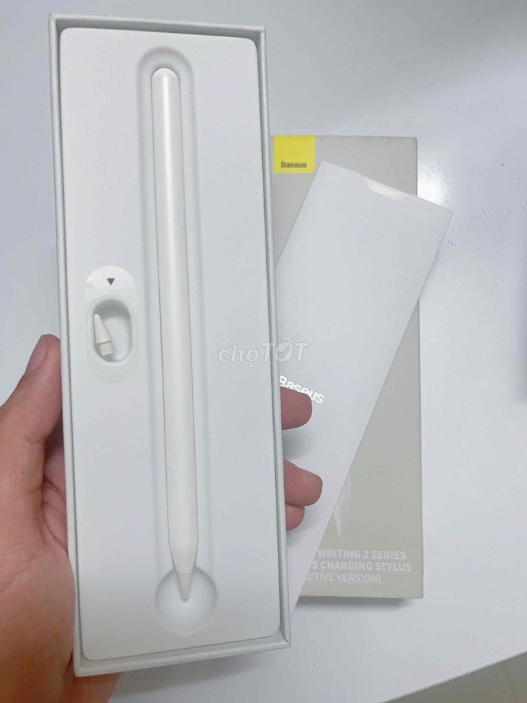 Bút cảm ứng Baseus kèm đế sạc. Mua bán Phụ kiện (Màn hình, Chuột...) tại Thành phố Biên Hòa Đồng Nai được đăng bởi Nguyễn Minh Anh hình 1