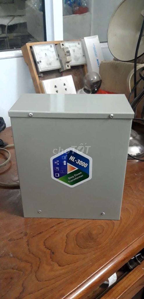 Biến áp tự ngẫu Hợp Long 3000va từ 220v sang 100v. Mua bán Nội thất, đồ gia dụng khác tại Quận Hai Bà Trưng Hà Nội được đăng bởi Anh Thành hình 1