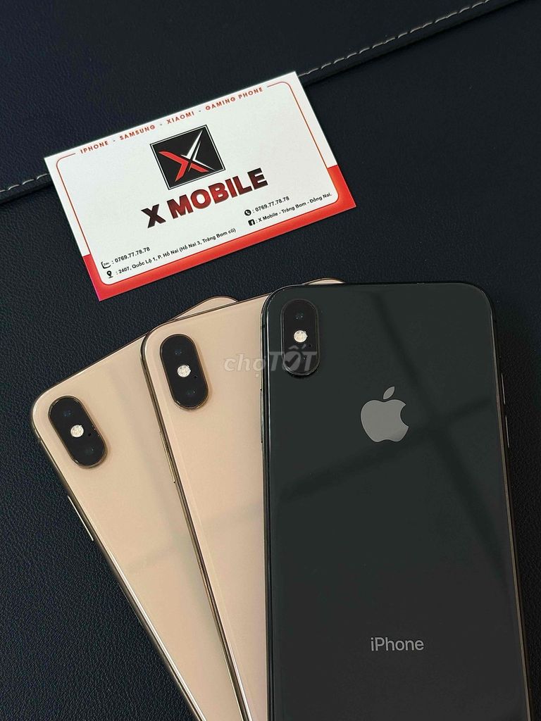 iPHONE XS MAX 256GB 2 SIM QTE MÁY ĐẸP ZIN GIÁ TỐT. Mua bán Điện thoại tại Huyện Trảng Bom Đồng Nai được đăng bởi X Mobile Trảng Bom hình 1