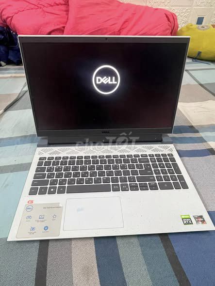 Dell G15 Ryzen R5800h RTX 3060 16GB/512GB Trắng. Mua bán Laptop tại Quận Ba Đình Hà Nội được đăng bởi Hội Đồ Điện Tử hình 1
