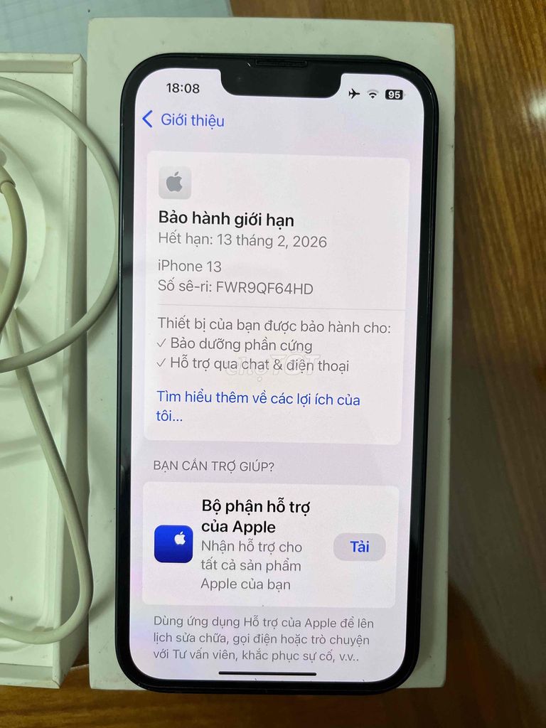 ip 13 VNA, TGDĐ còn bảo hành. Mua bán Điện thoại tại Thị xã Cai Lậy Tiền Giang được đăng bởi nguyễn thanh hưng hình 1