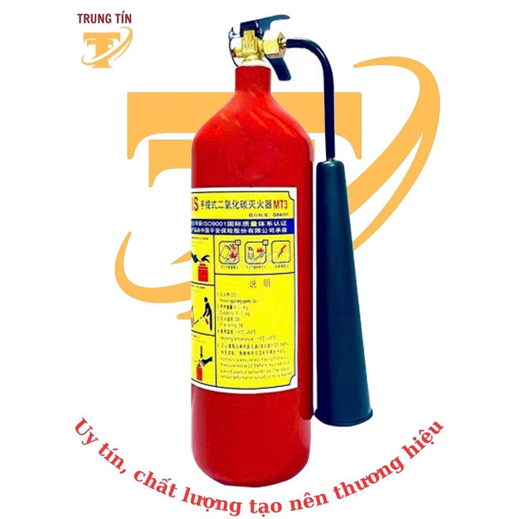 Bình chữa cháy xách tay khí CO2 3kg (MT3). Mua bán Nội thất, đồ gia dụng khác tại Quận Bình Thuỷ Cần Thơ được đăng bởi cty sang ngân group hình 1