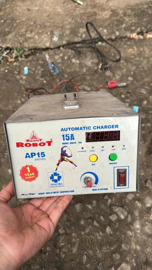 Bộ sạc ắc quy Robot BAC10-15A. Mua bán Phụ kiện (Màn hình, Chuột...) tại Thành phố Sông Công Thái Nguyên được đăng bởi Tuấn Anh Nguyễn hình 1