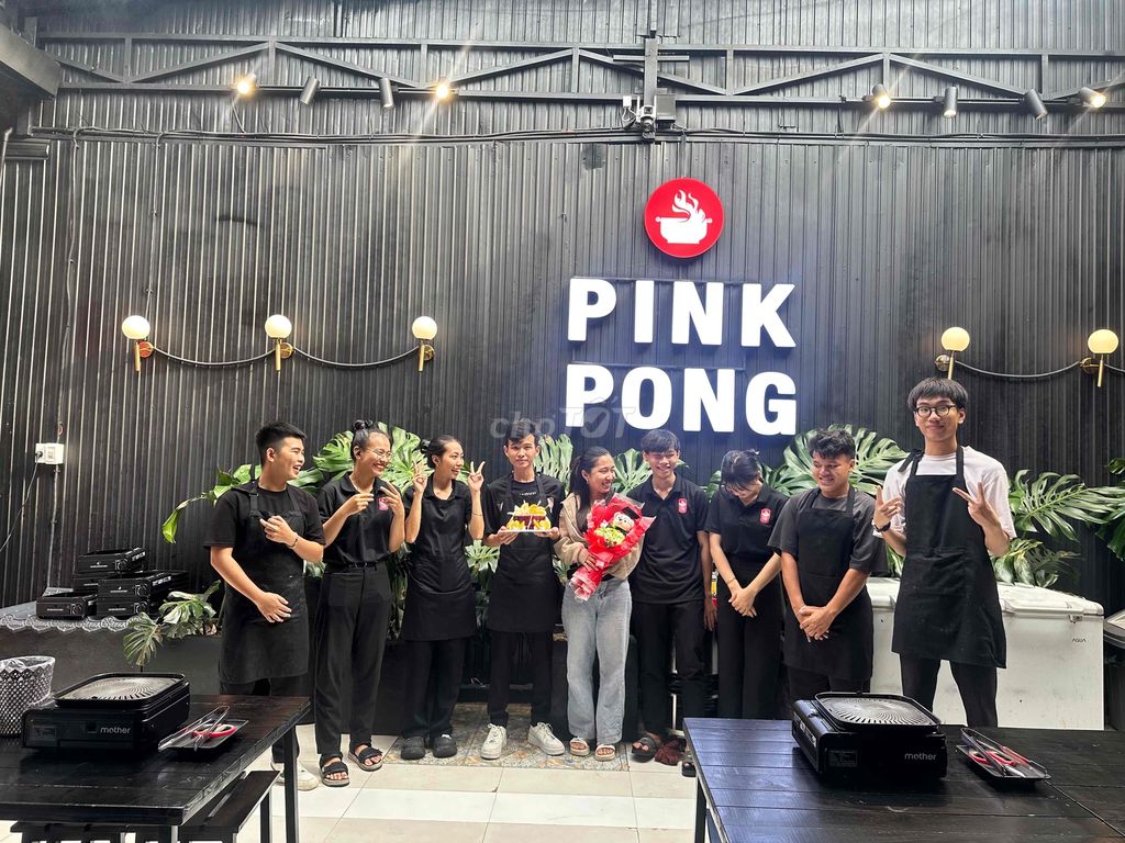 PinkPong Buffet Tuyển Dụng Phụ Bếp