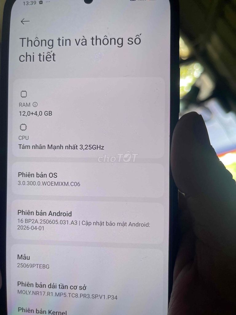 Xiaomi 15T 256GB 12GB Like New. Mua bán Điện thoại tại Huyện Bình Chánh Tp Hồ Chí Minh được đăng bởi Mr Phương hình 1