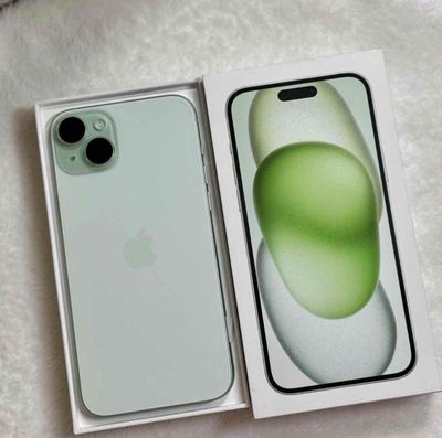 iPhone 15 128G Green FULLLBOX 99% BH APPLE 08/2025