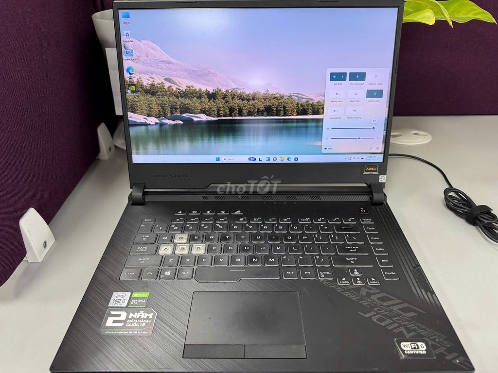 ASUS ROG Strix G15 G512 I5/16GB/SSD512/1650Ti