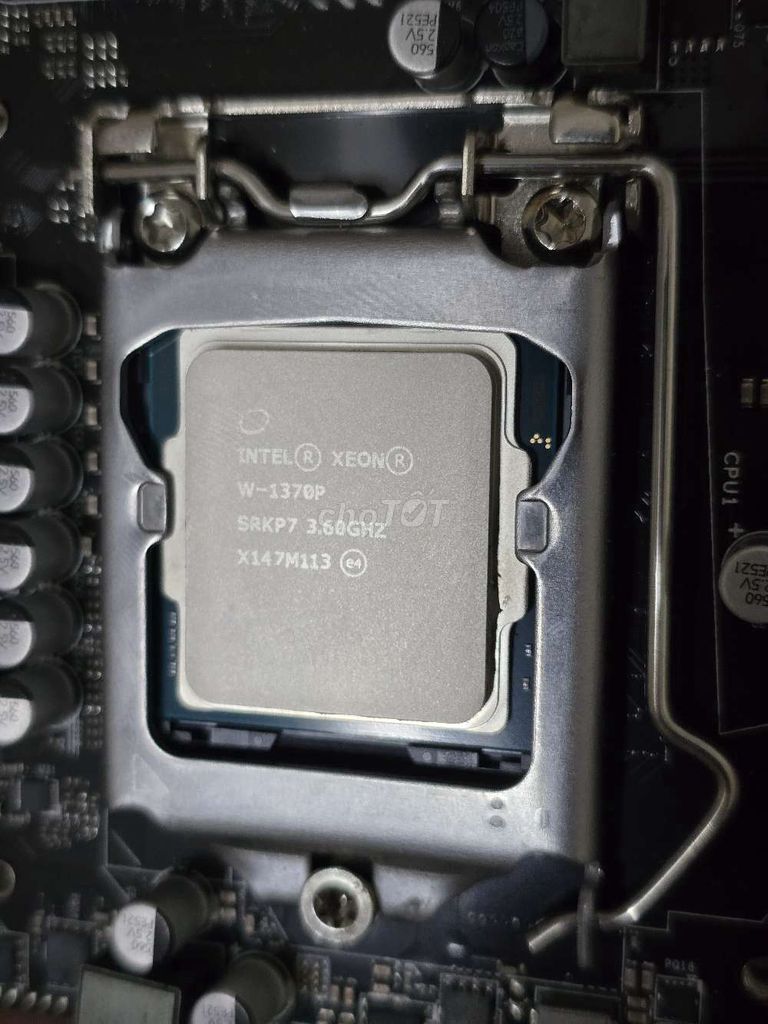 Main chip AIO Xeon W-1370p 8/16 xung 5.2 GHz. Mua bán Linh kiện (RAM, Card...) tại Quận Thanh Xuân Hà Nội được đăng bởi Dũng hình 1