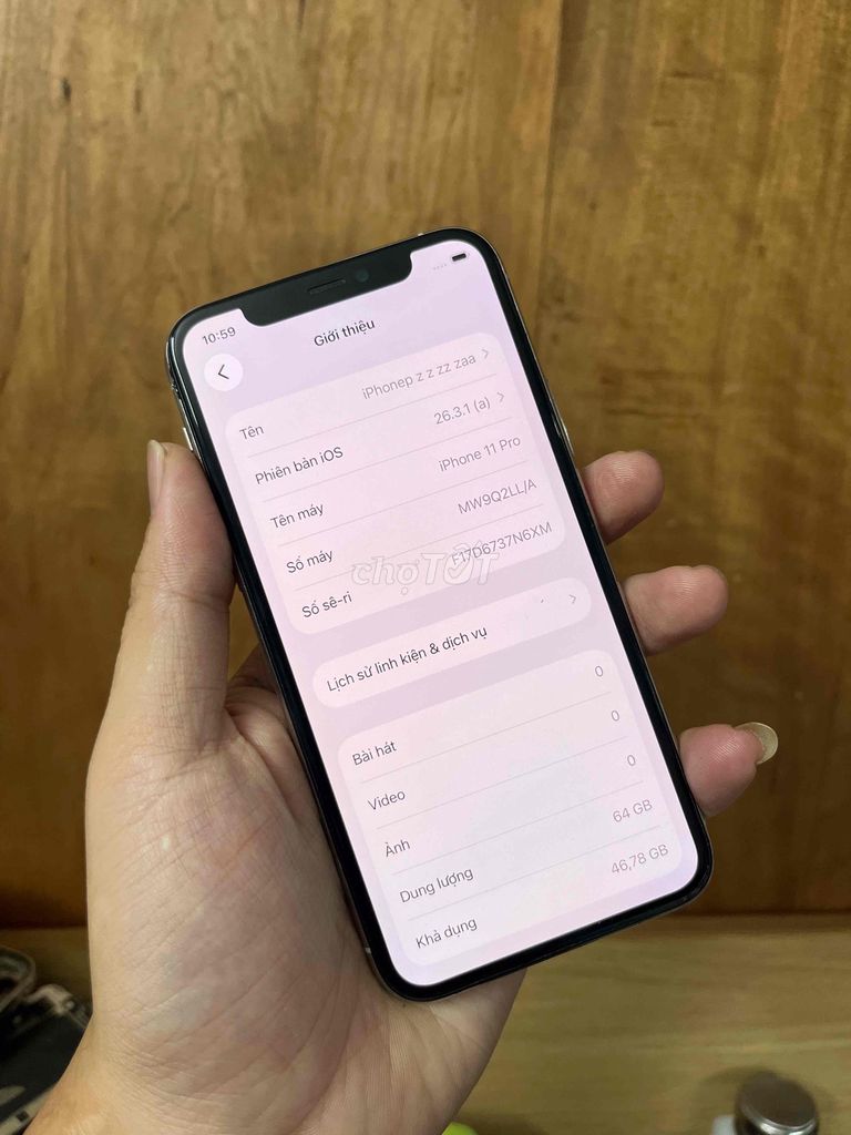 Apple iPhone 11 Pro 64GB Trắng. Mua bán Điện thoại tại Thị xã Tân Uyên Bình Dương được đăng bởi Bảo hình 1