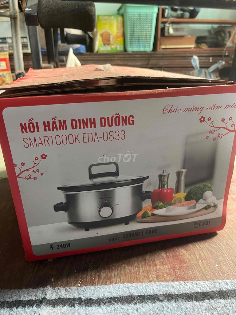 Nồi hầm Smartcook EDA-0833 3.5L. Mua bán Bếp, lò, đồ điện nhà bếp tại Quận Hải Châu Đà Nẵng được đăng bởi kb kb kb hình 1