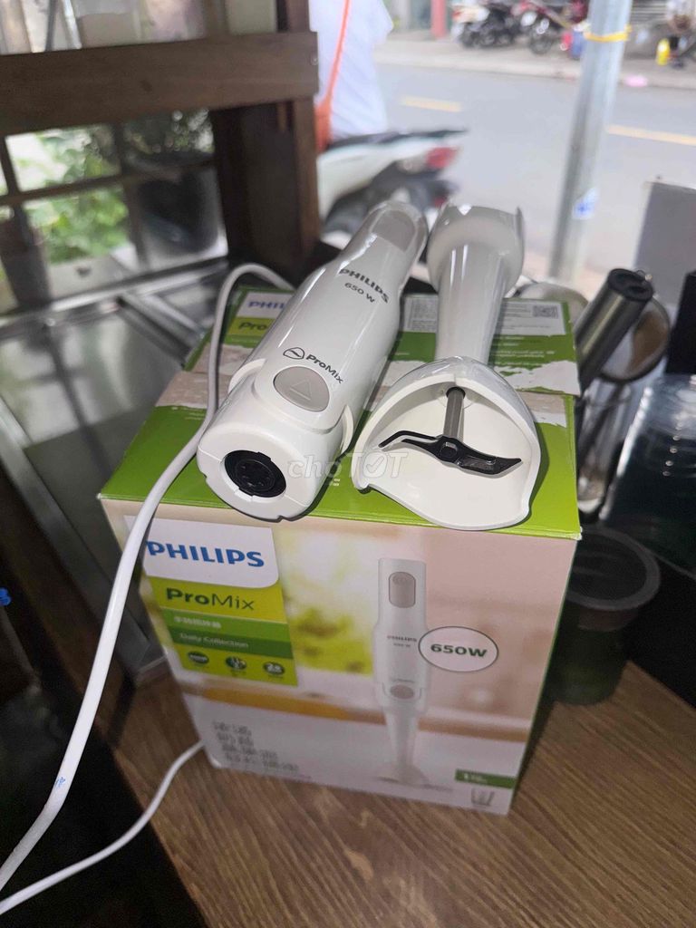 Máy xay cầm tay Philips ProMix. Mua bán Bếp, lò, đồ điện nhà bếp tại Thành phố Bà Rịa Bà Rịa - Vũng Tàu được đăng bởi Đức Tịnh hình 1