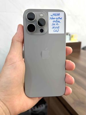 iPhone 15 Pro Max 256GB Titan Tự Nhiên Sạc 1L. Mua bán Điện thoại tại Huyện Phú Giáo Bình Dương được đăng bởi Hà Vương Bửu
