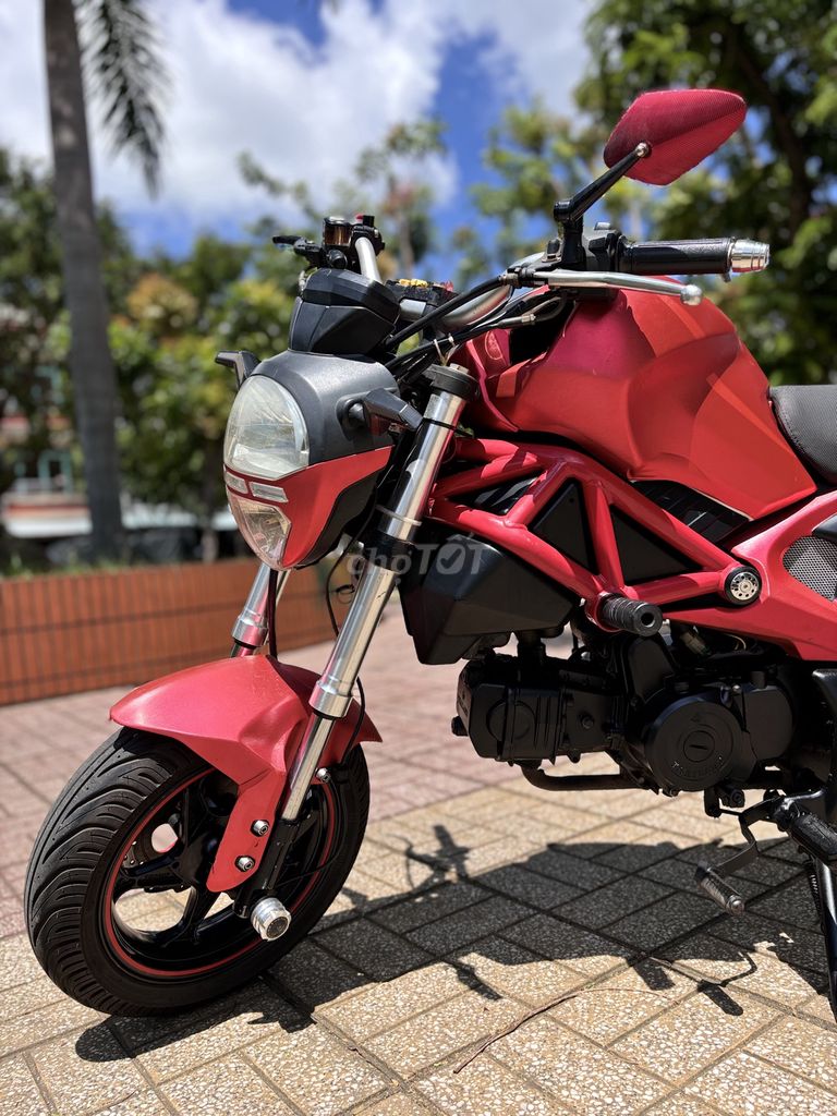 Ducati Mini 110cc Đỏ Thể thao. Mua bán Xe máy tại Quận Tân Phú Tp Hồ Chí Minh được đăng bởi Lê Trực hình 2