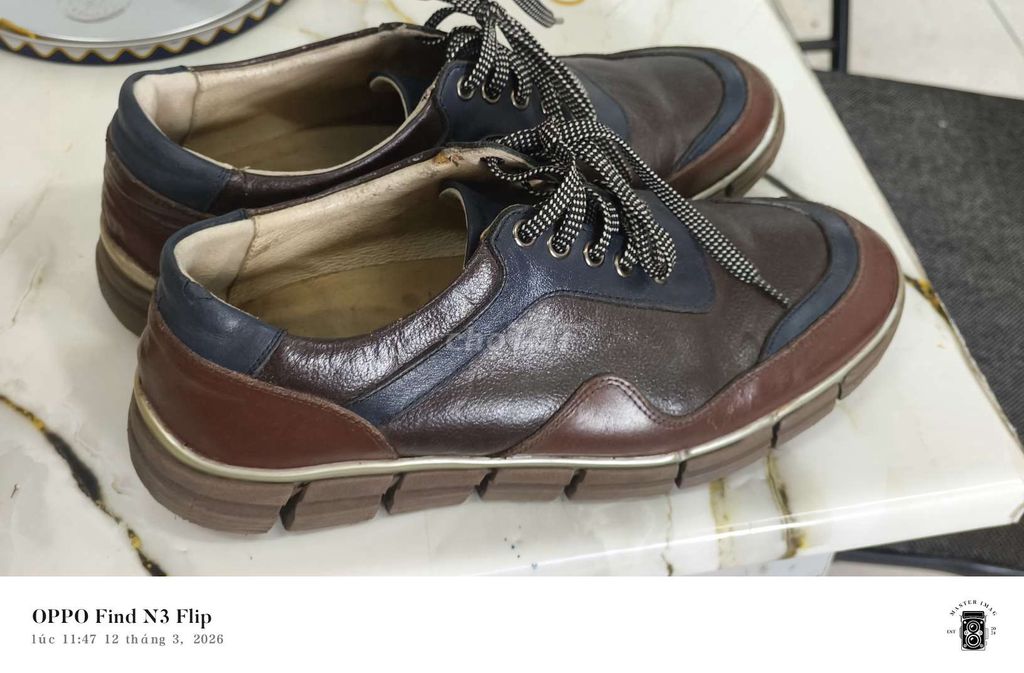 Giày da nam da thật size 40 đã dùng. Mua bán Giày dép tại Quận Gò Vấp Tp Hồ Chí Minh được đăng bởi Thuong hình 1