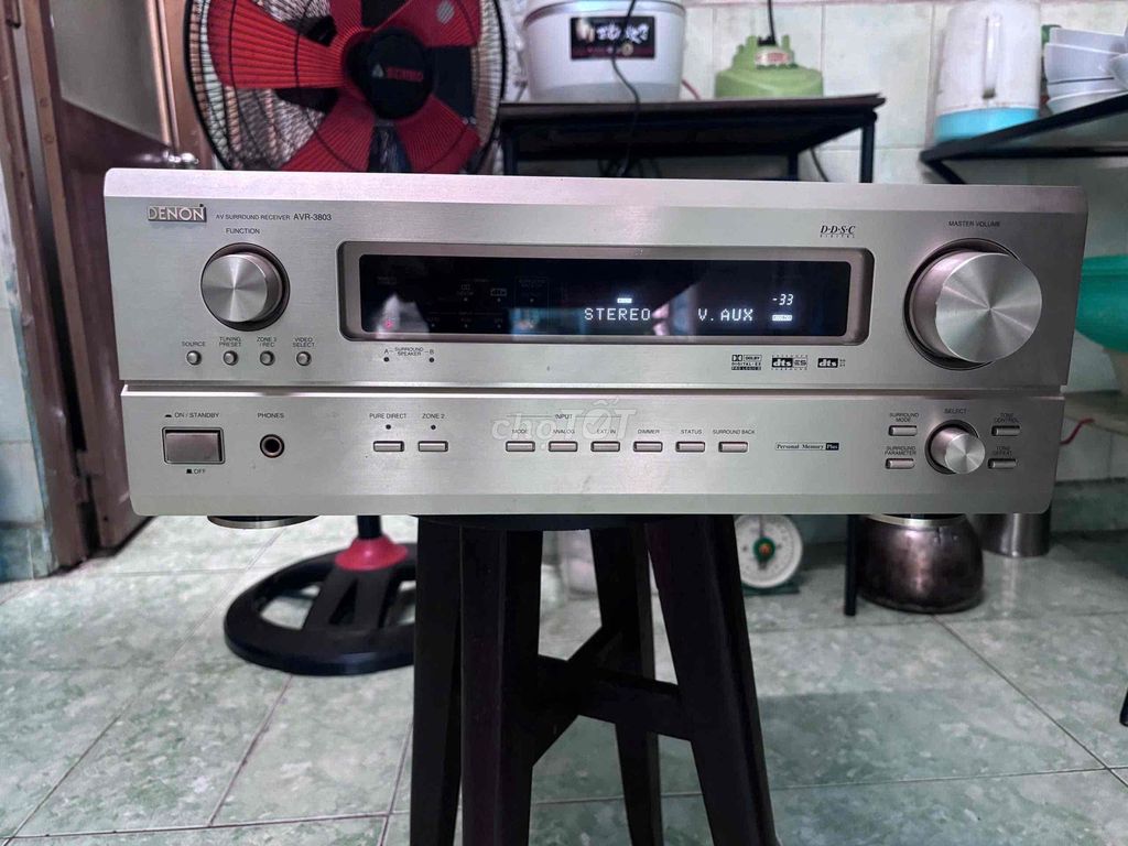 Amply Denon AVR-3803 Bạc. Mua bán Tivi, Âm thanh tại Quận Tân Bình Tp Hồ Chí Minh được đăng bởi Nguyenduy hình 1