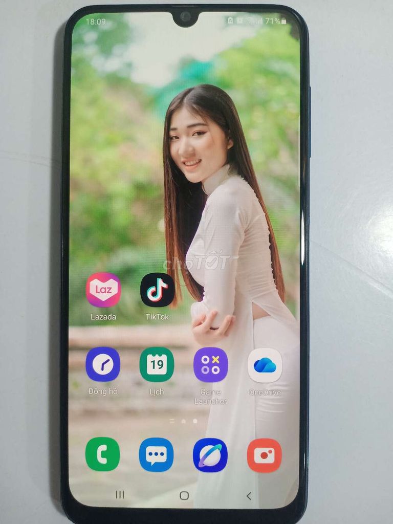 Samsung Galaxy A50 4GB/64GB Xanh. Mua bán Điện thoại tại Huyện Hóc Môn Tp Hồ Chí Minh được đăng bởi THIỆN THÀNH PHÚ hình 1