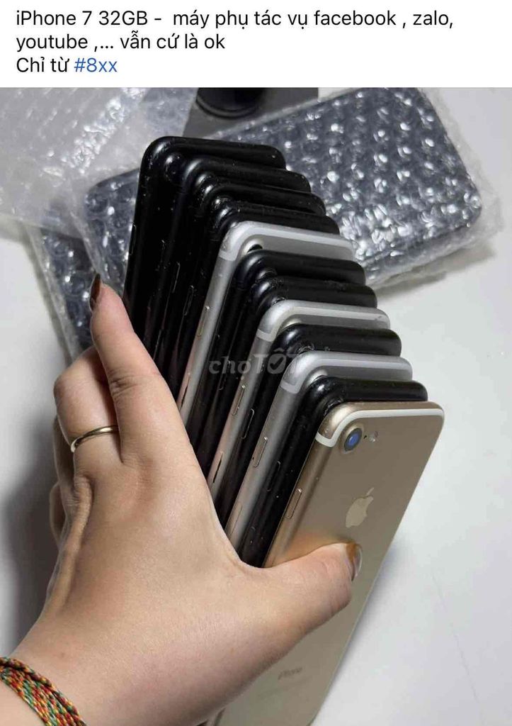 Apple iPhone 7 32GB Đen. Mua bán Điện thoại tại Thành phố Thái Nguyên Thái Nguyên được đăng bởi Trung Bùi hình 1