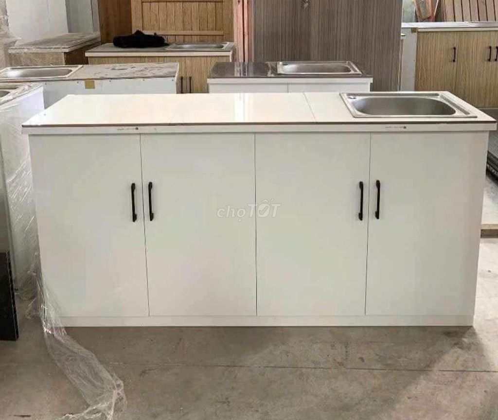 TỦ BẾP DI ĐỘNG NHỰA 1M65 SẴN BỒN ĐƠN MẶT GẠCH MEN . Mua bán Tủ, kệ gia đình tại Thành phố Biên Hòa Đồng Nai được đăng bởi Tủ nhựa đài loan hoàng quân hình 1