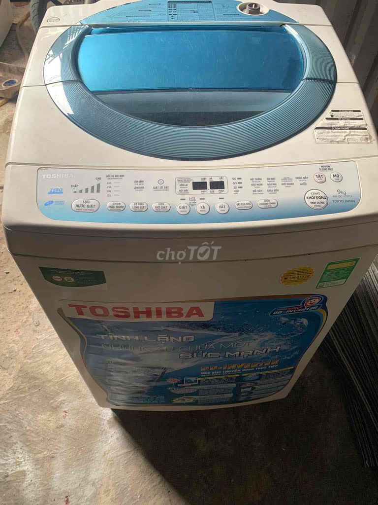 Máy giặt Toshiba AW-DC1000CV 9kg Trắng DD-Inverter. Mua bán Máy giặt tại Huyện Nhà Bè Tp Hồ Chí Minh được đăng bởi Lê Lợi  hình 1