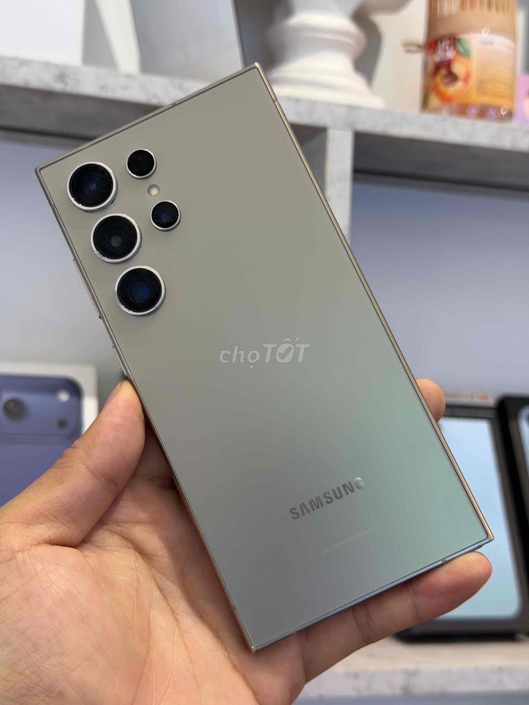 Samsung S24 Ultra 512GB Xám Việt Nam 98.5%. Mua bán Điện thoại tại Quận 3 Tp Hồ Chí Minh được đăng bởi Trịnh Quang Linh hình 1