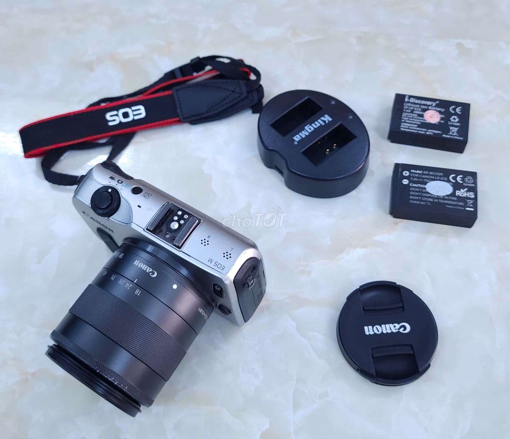 Canon EOS M + kit 18-55 stm full phụ kiện. Mua bán Máy ảnh, Máy quay tại Quận 5 Tp Hồ Chí Minh được đăng bởi Trần Nhơn hình 1