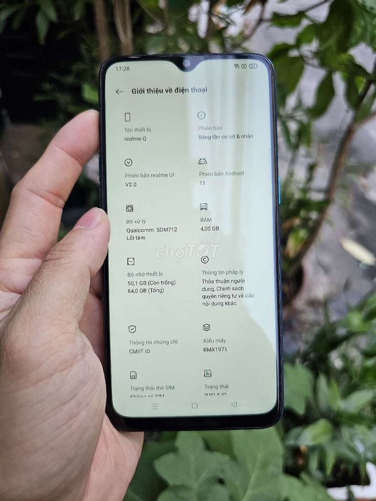 REALME Q SNAP 712 KHỎE CHỤP ĐẸP GỌN BAO TỐT BỀN. Mua bán Điện thoại tại Quận Tân Phú Tp Hồ Chí Minh được đăng bởi Ngô Minh Mobile  hình 3