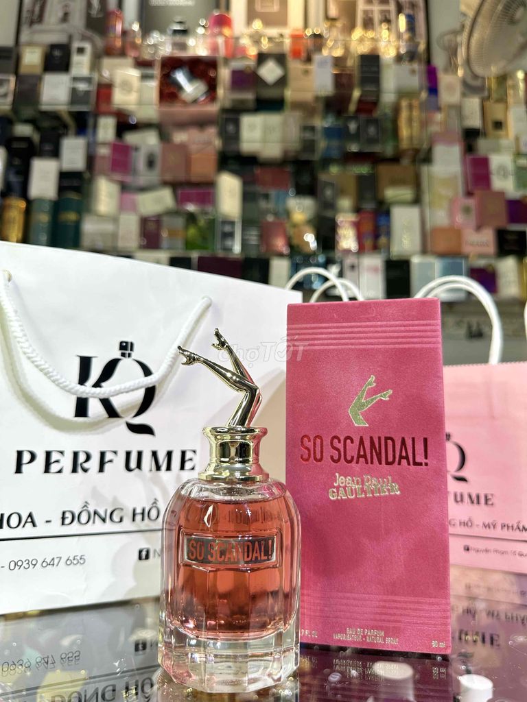 SO SCANDAL Jean Paul Gaultier edp 80ml full box.