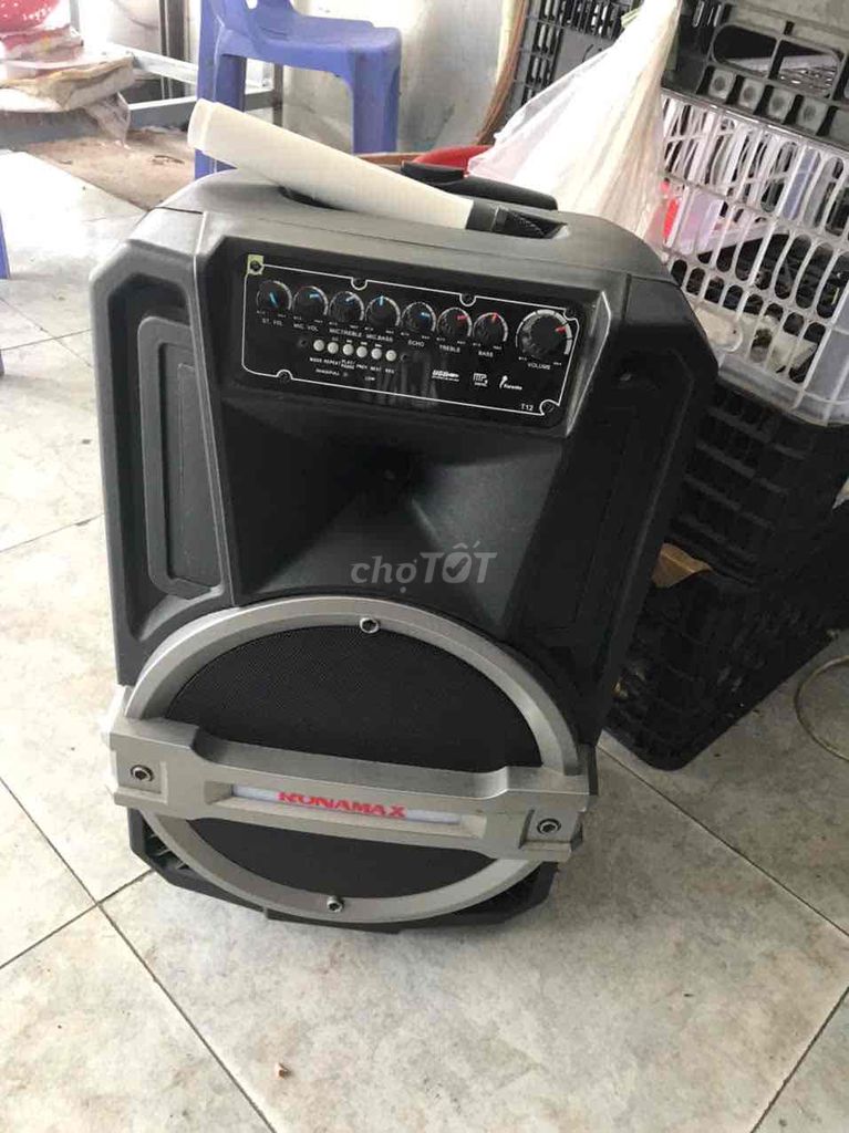 Loa kéo ronamax T12 Bluetooth Đen. Mua bán Tivi, Âm thanh tại Huyện Hóc Môn Tp Hồ Chí Minh được đăng bởi chi hình 1