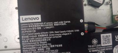 Pin laptop Lenovo zin như mới