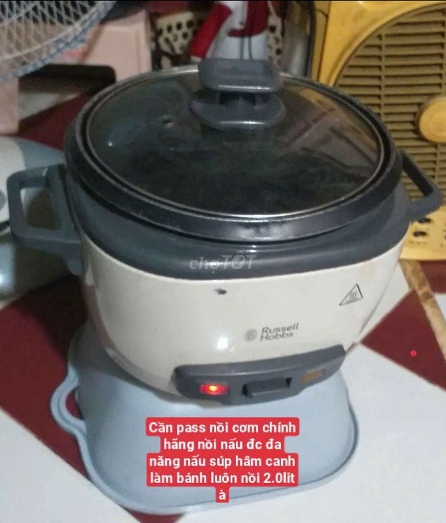 Nồi cơm điện Russell Hobbs 2.0 lít Đa năng Kem. Mua bán Bếp, lò, đồ điện nhà bếp tại Quận Bình Tân Tp Hồ Chí Minh được đăng bởi nguyễn hằng hình 1