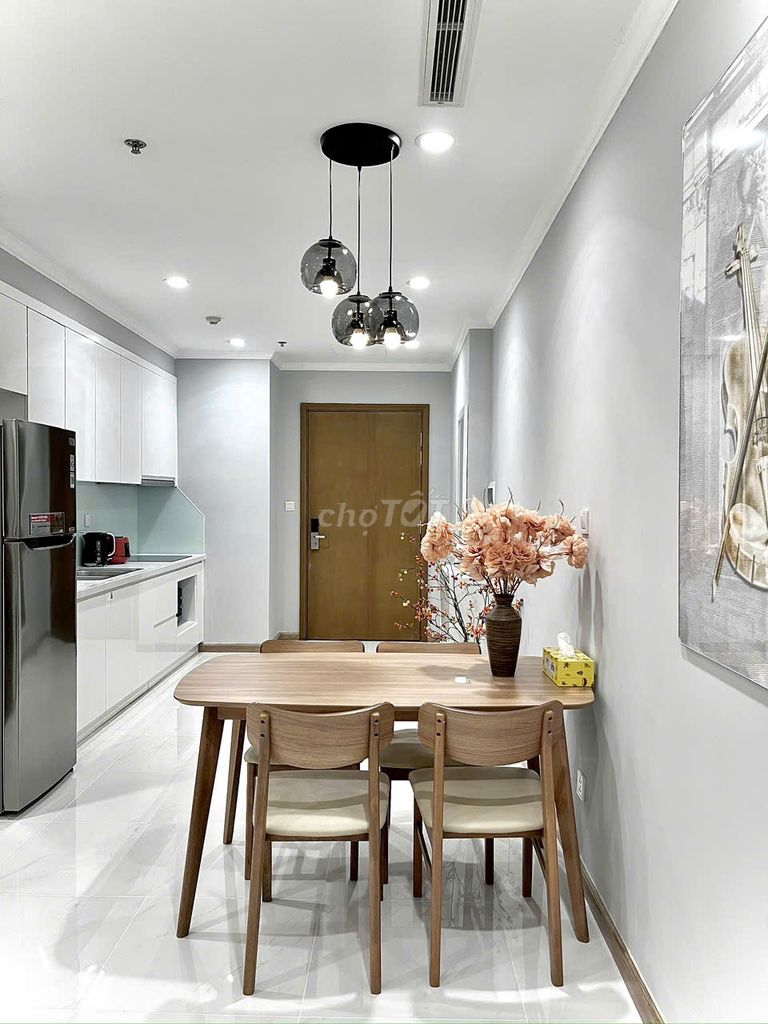 Cho thuê CC 1PN, 1WC, 53m2 tại Vinhomes Central Park, 19 triệu