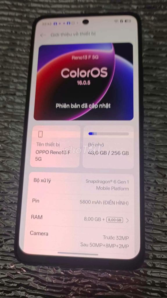 Oppo Reno 13F 5G 8GB 256GB Đen. Mua bán Điện thoại tại Quận Ninh Kiều Cần Thơ được đăng bởi Hội Đồ Điện Tử hình 1
